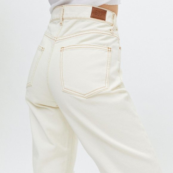 BDG x URBAN OUTFITTERS Loose Straight Jean Destroyed Ivory Denim {B23} - Picture 5 of 5